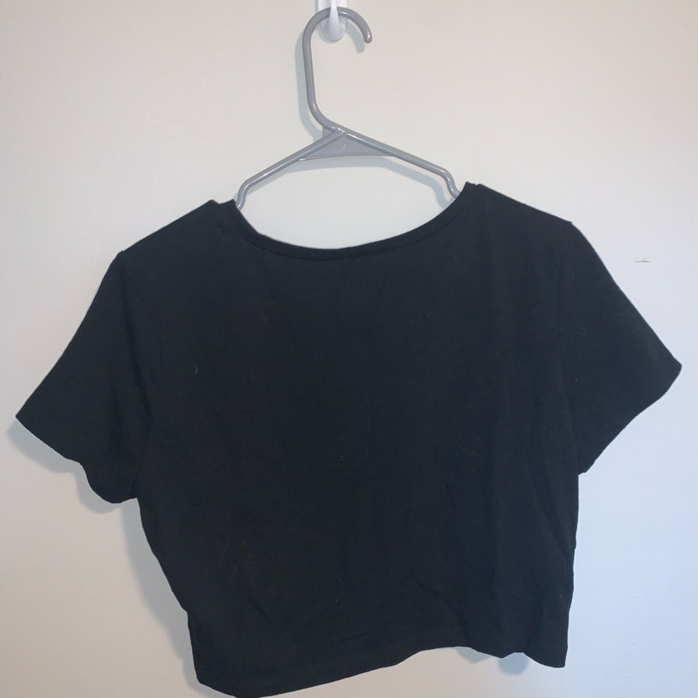 XXL Wild Fable black cropped top